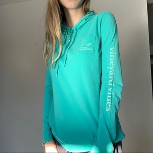 Sea foam vineyard vines long sleeve